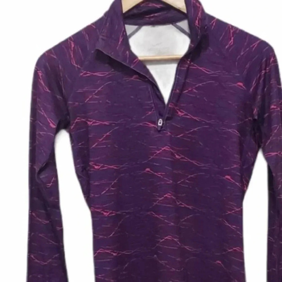 NIKE PRO COMBAT‎ Fitted 3/4 Zip Jacket - Picture 4 of 6